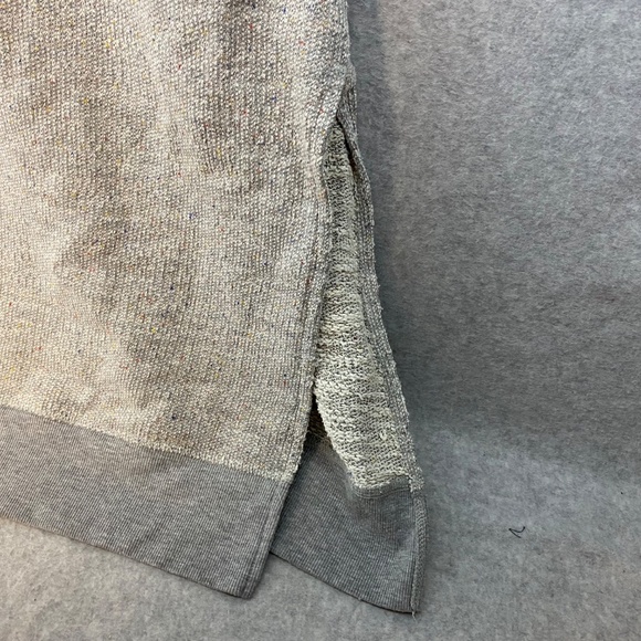 Soft Surroundings Extra Small Lazy Day Lounger Hooded Sweatshirt Gray Maxi Dress - Picture 4 of 10